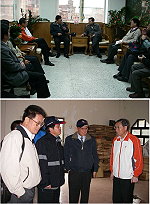 行政院農業委員會副主任委員黃有才15日訪問馬祖,參訪南北竿農地並且與農糧署官員拜會縣長,了解地區農業需求。(圖:縣府建設局提供)