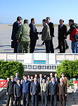 　慰勞離島試務人員辛勞，考試院長關中偕同考選部長賴峰偉等人昨抵馬訪視，地方首長親自迎接，感謝院長對離島考區的重視，並提出馬祖也應與金、澎同步設置高普考區。（圖／文：劉秋月）