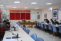 　縣府昨召開100年春節遊藝活動協調會，大年初一山隴廣場十點熱鬧演出，縣長還會現場發紅包，讓大家討個吉利。（圖／文：劉秋月）