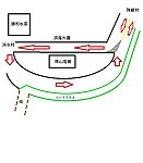 珠山電廠上方舊海線道路及新建外環道25日將正式改為單行道,清水往珠螺方向由珠山電廠下方外環道路單向行駛,珠螺往清水方向由珠山電廠上方道路單向行駛,形成環狀動線。(圖:縣府交通局提供)