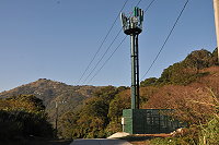　北竿第二座共構基地台在風山完成架設。（圖／文：陳鵬雄）