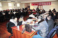 　紀念「兩馬小三通」十週年，福州市參訪團與馬祖各界代表召開交流十週年座談會。（圖／文：曹重偉）