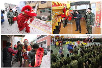 鴻兔大展軍民歡　年味還是馬祖濃。（圖／文：陳其敏）