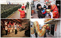 鴻兔大展軍民歡　年味還是馬祖濃。（圖／文：陳其敏）