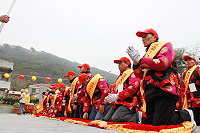 　北竿擺暝翦影之一。（圖：本報採訪小組）（2011百年馬祖擺暝文化祭）