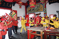 　北竿擺暝翦影之一。（圖：本報採訪小組）（2011百年馬祖擺暝文化祭）
