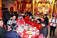 北竿擺暝翦影之二。（圖：本報採訪小組）（2011百年馬祖擺暝文化祭）