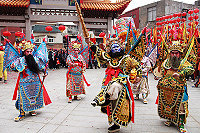 　北竿擺暝翦影。（圖：本報採訪小組）（2011百年馬祖擺暝文化祭）