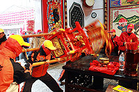 　北竿擺暝翦影。（圖：本報採訪小組）（2011百年馬祖擺暝文化祭）