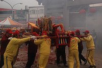 　北竿擺暝翦影。（圖：本報採訪小組）（2011百年馬祖擺暝文化祭）