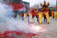 　北竿擺暝翦影。（圖：本報採訪小組）（2011百年馬祖擺暝文化祭）