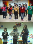 東引國中小木笛音樂發表會,獲得廣大迴響。(圖/文:陳其敏)