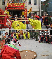 西莒田澳境圓滿劃下馬祖擺暝祭休止符,場面熱鬧。(圖/文:陳樂團)