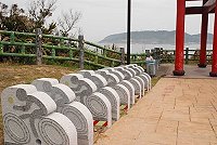 南竿自行車路網六處車架已經建置完成,兼顧防鏽與騎士的便利。(圖/文:邱竟瑋)