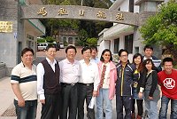 內政部營建署城鄉發展分署赴南、北竿勘察都市計畫,參訪馬祖日報社與馬祖故事館。(圖/文:邱竟瑋)