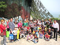 　塘岐附幼舉辦今年度的春季郊遊活動，小朋友開心得不得了。（圖／文：塘岐附幼提供）
