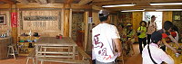 北竿后澳村入口服務區-閩東閒情藝文茶館及遊客休閒小站。(圖:北竿文協提供)