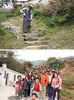 整理環境沒有停歇（圖與文：邱竟瑋）