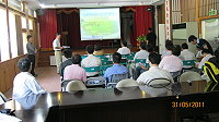 莒光鄉舉辦浮動碼頭及現有港區設施改善工程說明會。(圖/文:陳樂團)