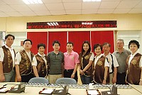 協助馬祖節省水資源,台北市長安扶輪社與香港快活谷扶輪社昨天來馬捐贈節水宣導基金,將作為添購節水龍頭之用。(圖/文:邱竟瑋)
