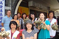桃園縣馬祖同鄉會包粽大賽熱鬧登場,旅台鄉親歡慶端午節。(圖:桃園縣馬祖同鄉會提供)