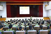 東引指揮部辦理心輔推手實務研習,落實健全心輔機制。(圖/文:鄭尹翔)