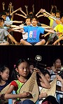 2011介壽藝術季明晚開演,學子往返介壽堂進行彩排,要獻上最精彩完美的演出。(圖:介壽國中小提供)