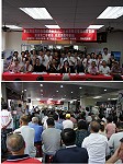 桃園縣馬祖同鄉會臺海戰役權益自救會議暨還我土地權益桃園說明會,昨在馬祖會館召開,爭取馬祖民防自衛隊參與823臺海保衛戰權益。(圖:桃園縣馬祖同鄉會提供)