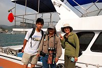 馬祖夏季賞鷗船昨啟航,零星散客也成行,滿足背包客和愛鳥人士的期待。(圖/文:邱竟瑋)