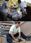 馬祖第一批紅茶試作有成,台灣茶商旅客昨先行體驗。(圖/文:邱竟瑋)