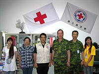 　為持續強化及落實防災救災整備工作，馬防部指揮官任中將日前率政戰主任吳將軍等人，拜會紅十字會馬祖支會。（圖／文：劉敬文）