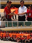 馬祖北極玄天宮宗教發展協會昨前往湖北武當山進香,108位團員囊括地區各界,陣容堅強。(圖/文:邱竟瑋)
