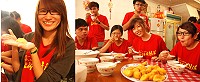 　學習馬祖手藝。（圖／文：邱竟瑋）