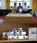 　雲津茶園在茶改場的紅茶技術轉移後，生產出第一批紅茶已上市，取名為「馬紅」的馬祖紅茶，專家給予馬祖第一紅的盛讚，充滿蜜香的風味，冷泡、熱泡都適合。（圖／文：劉秋月）