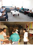 南北竿昨天再度無預警停電,縣議會、縣府消保官赴馬祖區處主張用戶權益,消保中心並拜訪用戶進行查證。(圖/文:邱竟瑋)
