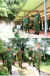 馬防部指揮官任中將,日前偕同副參謀長鍾上校與各級相關人員,親赴至預釋出之營區視察。(圖/文:朱育琳)