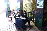 東引指揮部協助舉辦律爾樂團音樂演奏會。(圖/文:王仁杰)