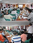 　立委曹爾忠國會辦公室主辦的北竿機場擴建說明會。（圖／文：陳鵬雄）