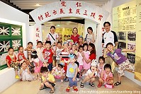 小天使托兒所參訪馬祖故事館。(圖:曹以鋒提供)