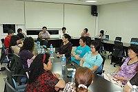全國登山大會師馬祖美食園遊會昨晚在建設局舉辦行前說明會。(圖/文:邱竟瑋)