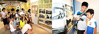 津沙社區發展協會「小小攝影家」研習班的學員昨天上午參訪馬祖故事館,了解先人捍衛國家的故事。(圖:曹以鋒提供)