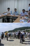 經建會、交通部及基隆港務局視察馬祖國內商港碼頭區建設及召開第43次推動小組會議。(圖:縣府工務局提供)