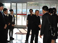藍海的故鄉音樂會與馬祖和平論壇昨天落幕,單國璽樞機主教等來賓感謝所有鄉親和工作人員的接待,一場建國百年盛會也印證了馬祖的接待能力。(圖/文:邱竟瑋)