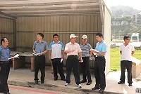 守護山友與旅客安全,縣警局昨勘察馬祖園遊會等場地。(圖/文:邱竟瑋)