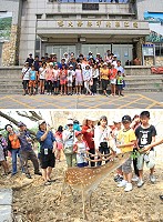 中山國中舉辦今年度第三梯次大坵生態及賞鷗之旅活動。(圖:中山國中提供)