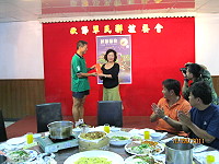 　莒光地區舉辦秋節軍民聯誼餐會及官兵家屬懇親會。（圖／文：陳樂團）