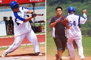東引鄉軍民慢壘賽,各隊奮力爭取佳績。(圖/文:陳其敏)