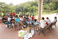 連江縣體育會籃球委員會昨天改選,並進行會務與收支報告。(圖/文:邱竟瑋)
