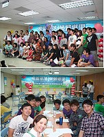 縣長楊綏生16日在台北與錄取民國100年原住民及離島地區醫事人員公費生的學子座談及合影留念。(圖:連江縣衛生局提供)