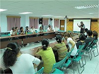 北竿鄉公所舉辦「我在北竿慢活慢食的幸福」地方輔導案第二場「品質提升研習會」。(圖:網典公司提供)